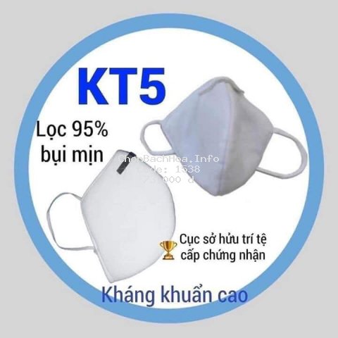 Combo 10 chiếc khẩu trang vải KT5