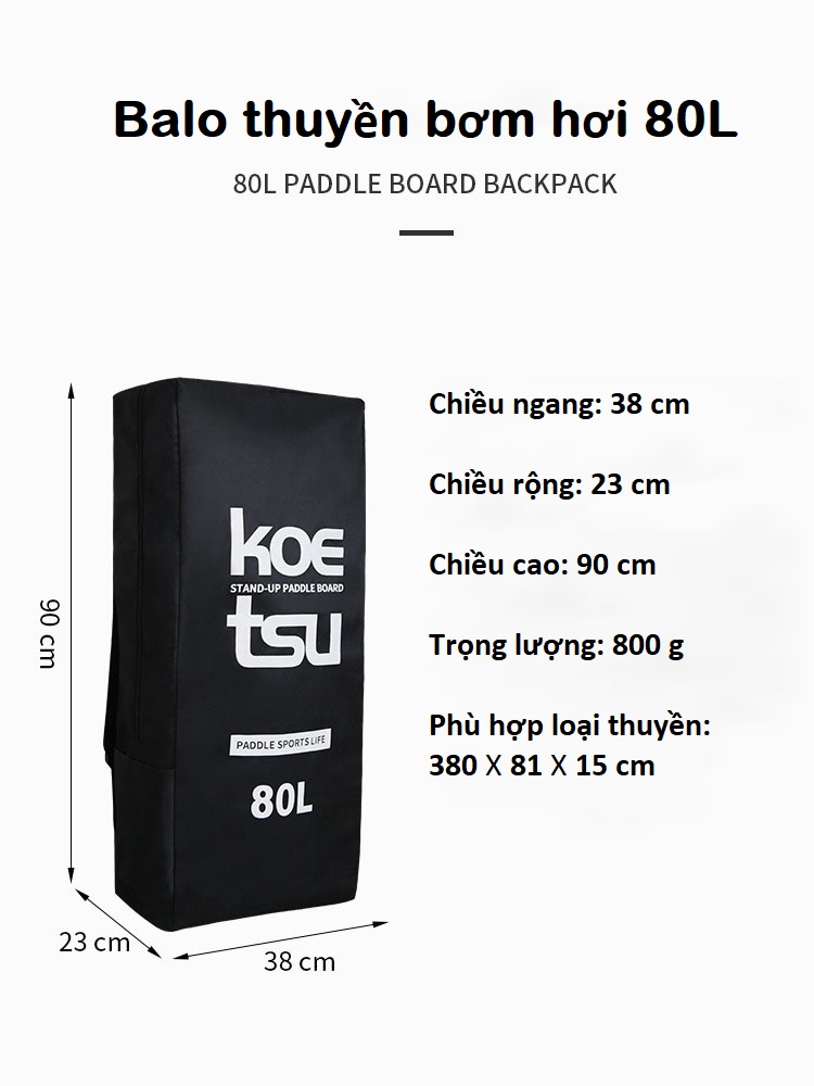 Carry-in car backpack/Sup backpack