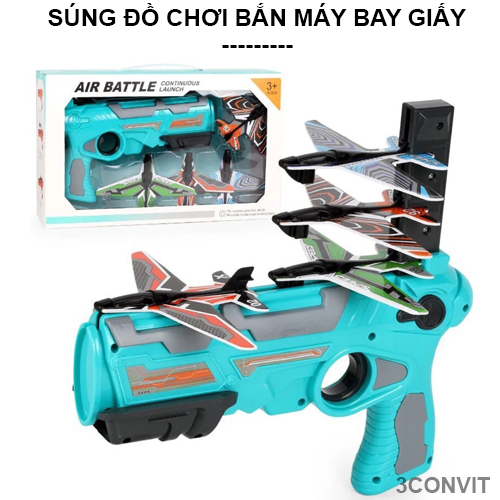 Súng đồ chơi phóng máy bay