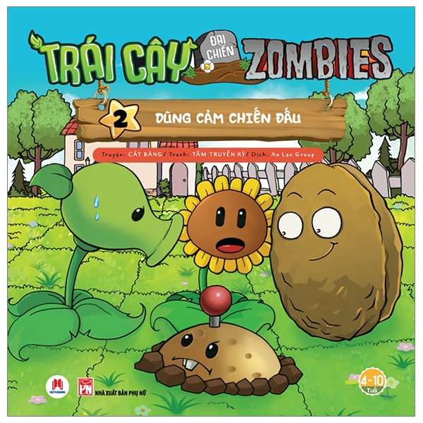 Fahasa - Trái Cây Đại Chiến Zombies - Tập 2: Dũng Cảm Chiến Đấu
