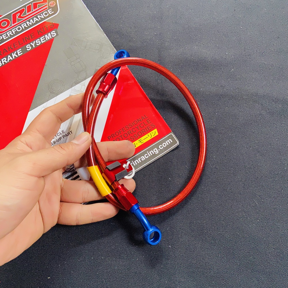 DÂY DẦU THẮNG ĐĨA SAU MORIN THÁI LAN DÀI 60CM FULL HỘP, BÁT KẸP NHIỀU MÀU GẮN TẤT CẢ CÁC LOẠI XE HONDA, YAMAHA, SUZUKI... ĐỒ CHƠI XE MÁY GIÁ SỈ