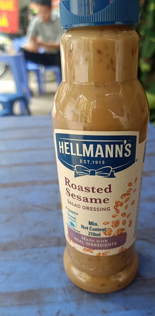 Sauce salad sesame roasted hellmann's (210ml)