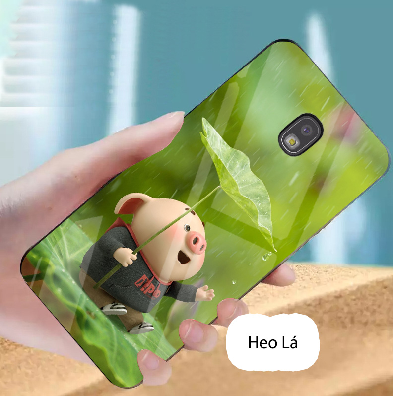 Ốp SAMSUNG J7 Pro mặt kính gương bóng
