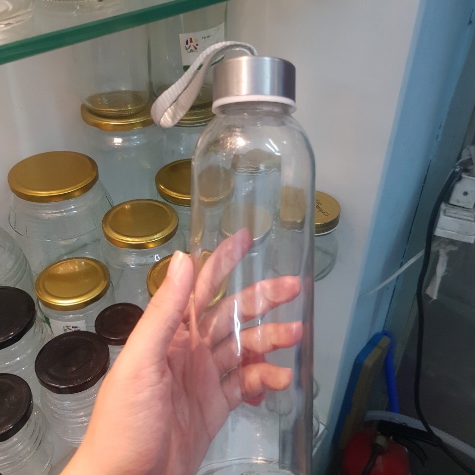 [HCM]CHAI THỦY TINH ĐỰNG NƯỚC DETOX 300ML