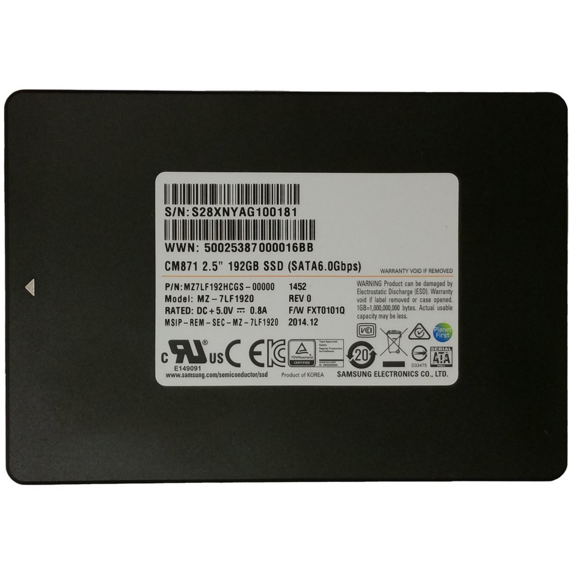 Ổ cứng SSD Samsung CM871 192GB SATA 3