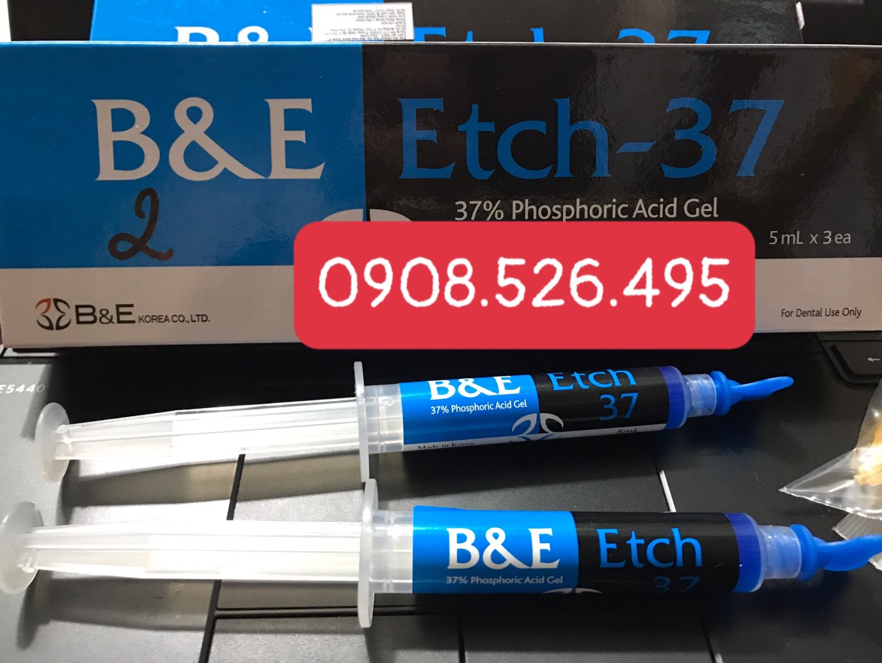 [HCM]Vật liệu xói mòn - Etching gel B&E 37%