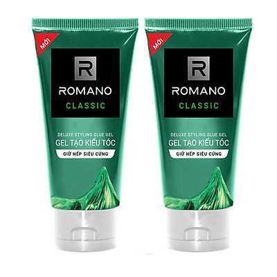 [HCM]Gel vuốt tóc Romano Classic Siêu cứng 150g- Mẫu mới