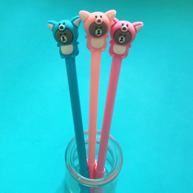 Bút Bi Nước Gấu Tai Mèo