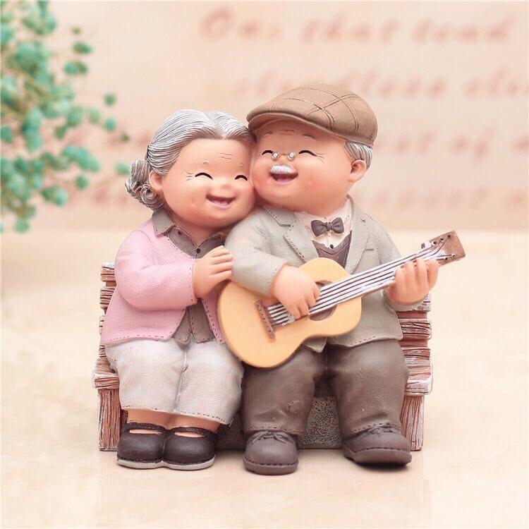 Tượng trang trí ông bà anh mới