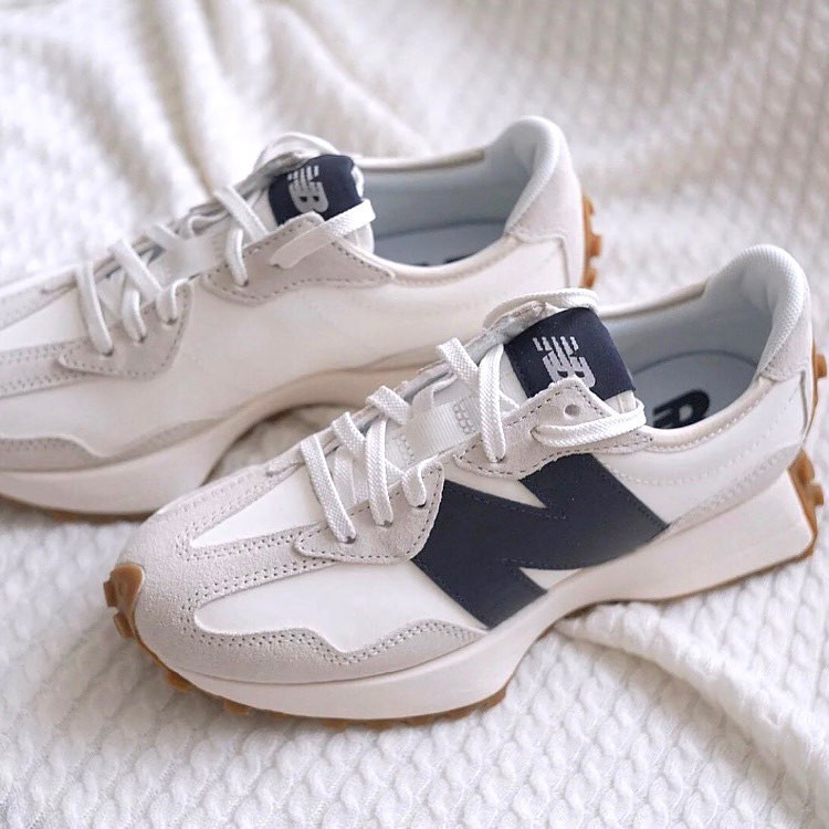 Giày Sneaker Thể Thao New Balance NB 327 (Xanh Đen Fullbox)