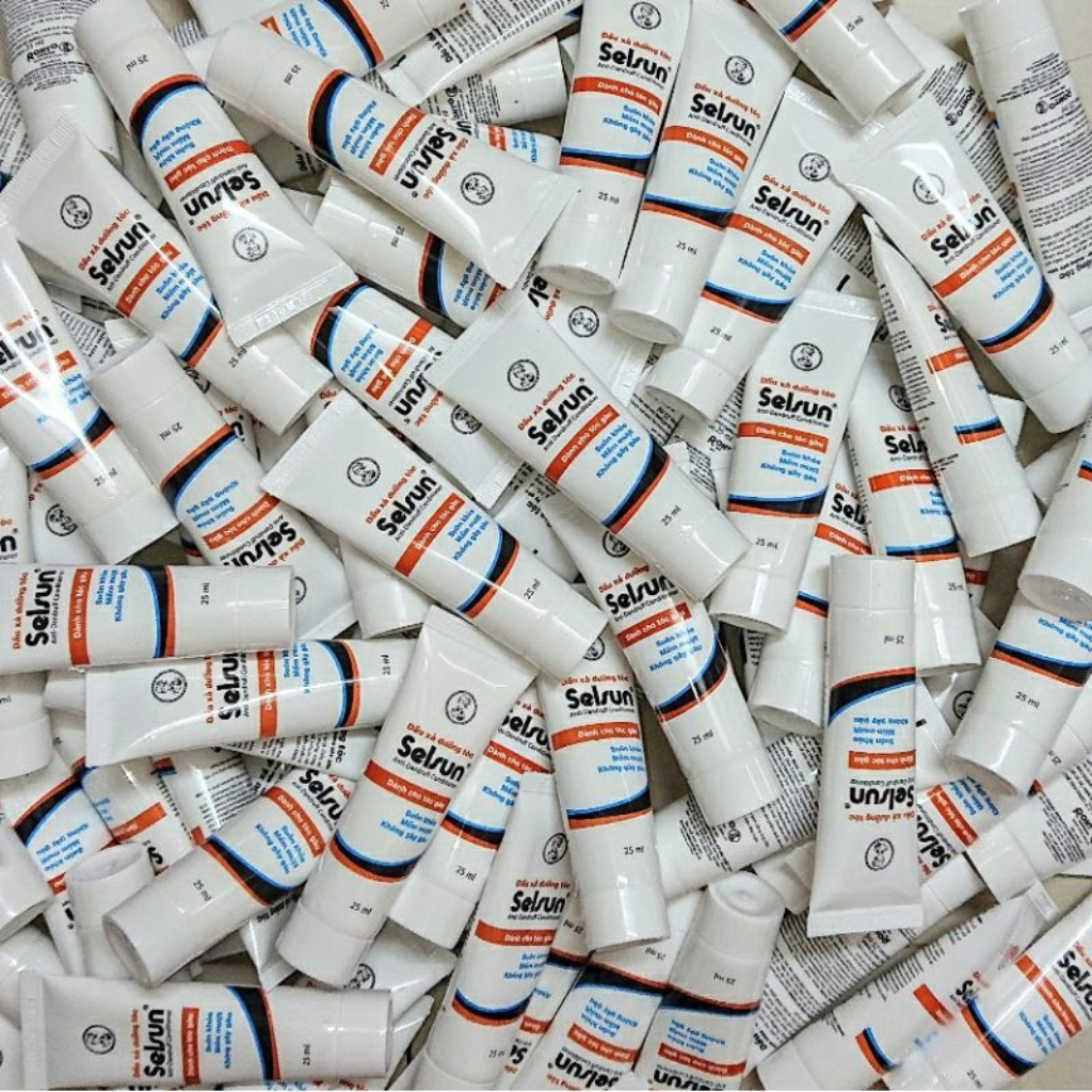 Dầu xả dưỡng tóc Selsun 25ml/1tuýp- Hàng mini