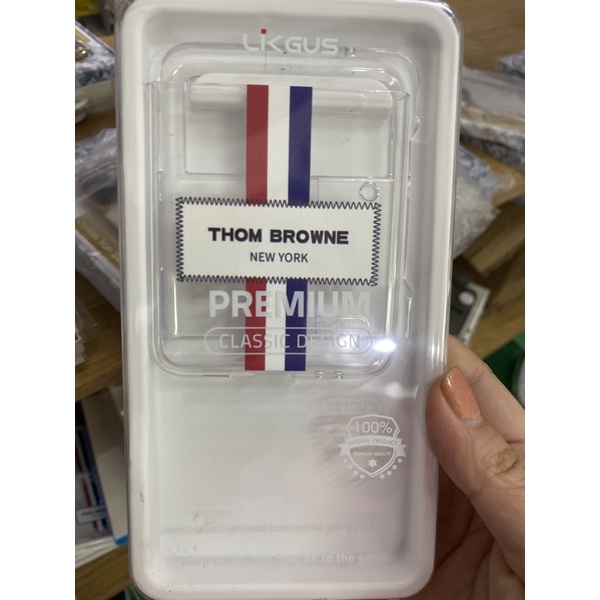 Ốp Thom Browne New York ip14 ip14pro/ ip14 max/ ip14pro max