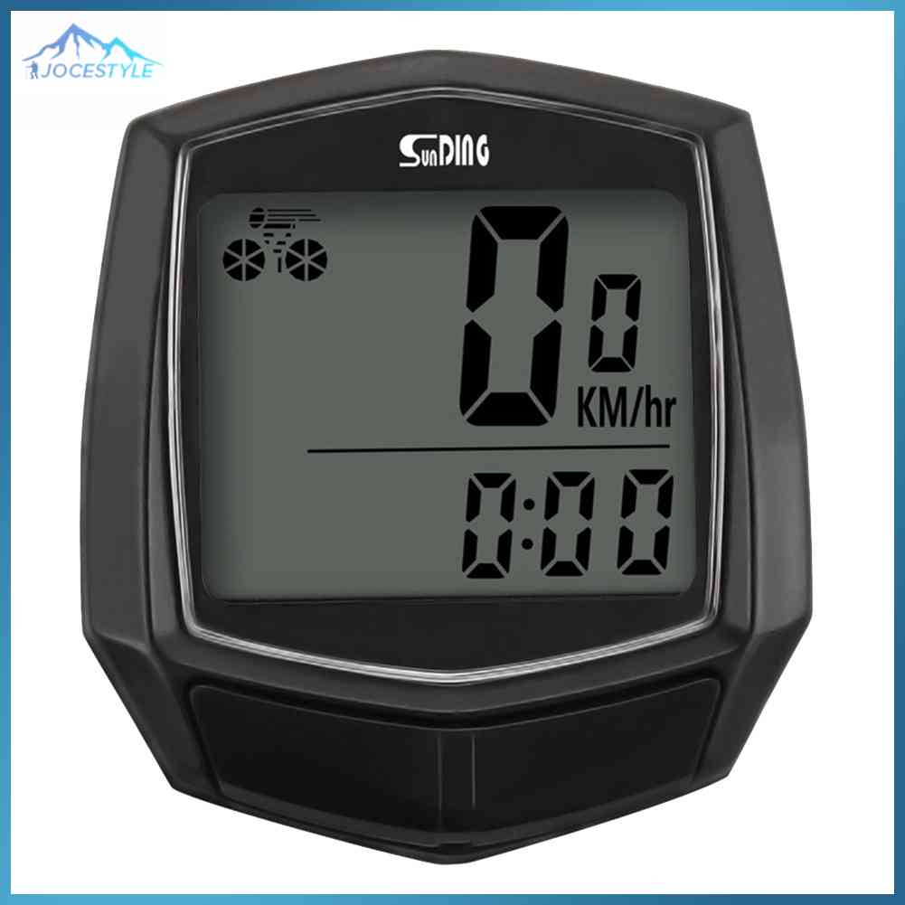 Cycling Bicycle Computers ABS Speedometer Mountain Bike Riding Wired Odometer for Cycling