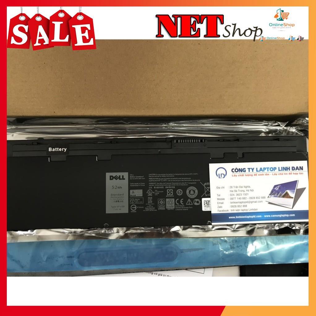 Pin Dell Original(52Wh) Latitude E7240 E7250 VFV59 (Battery)