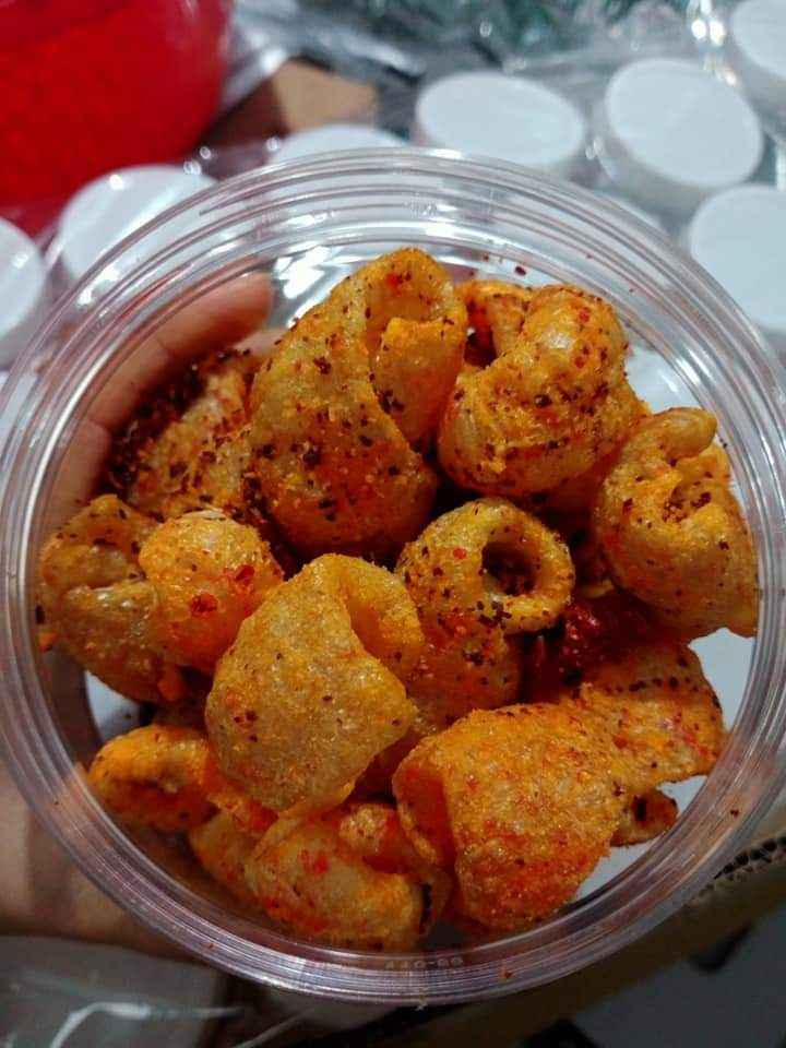 Da heo Sấy Muối Tỏi Ớt ( Sấy Không Dầu) - Túi 100gr