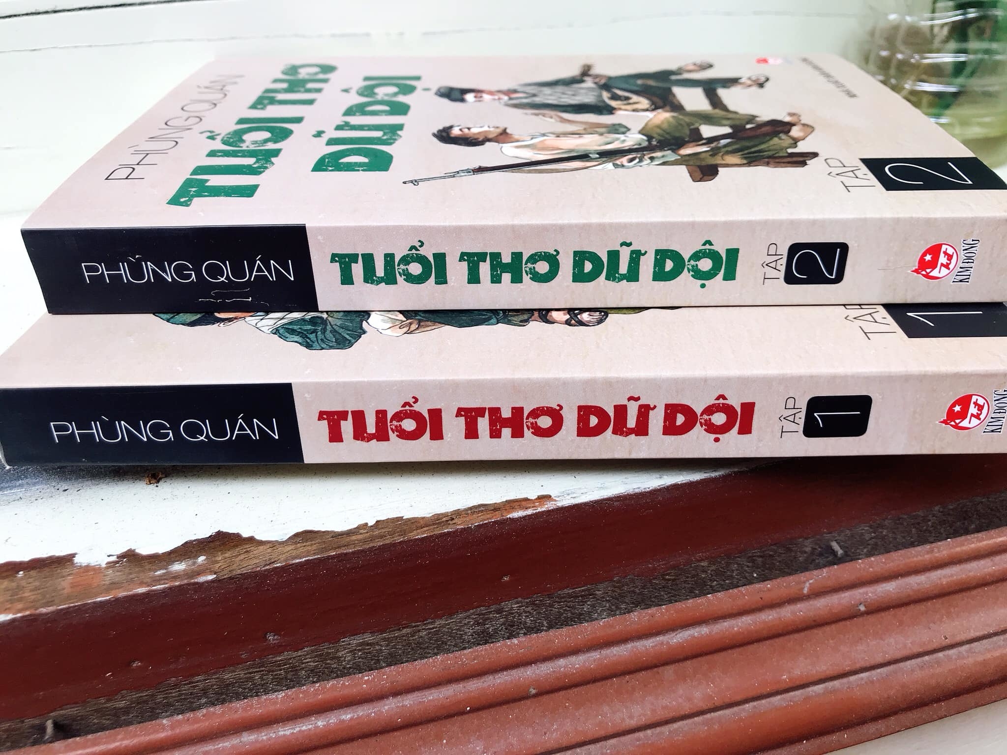 Sách Tuổi Thơ Dữ Dội ( Tập 1+ Tập 2)
