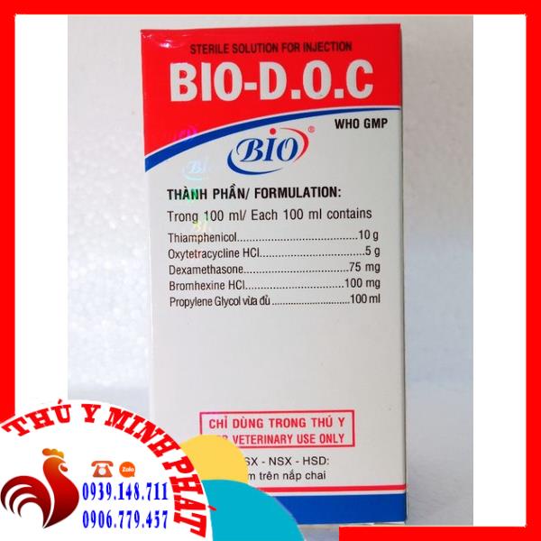 BIO DOC D.O.C chai 100 ml
