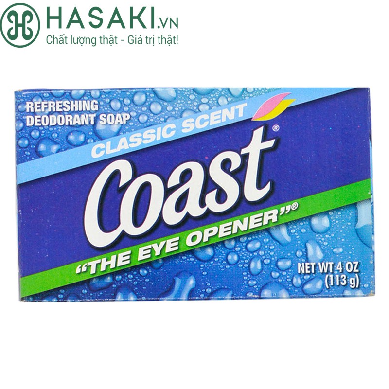 Xà Phòng Coast Classic Scent Refreshing Deodorant Soap 113g