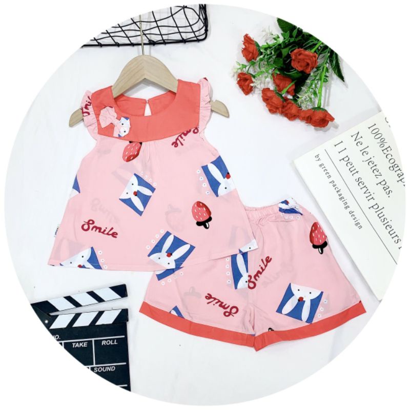 Bộ lanh lụa bé gái (18-35kg)