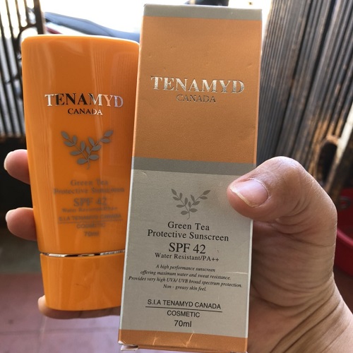 KEM CHỐNG NẮNG TENAMYD TRÀ XANH