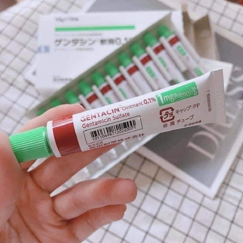 Kem Làm Mờ Sẹo Gentacin Ointment 0.1% 10g