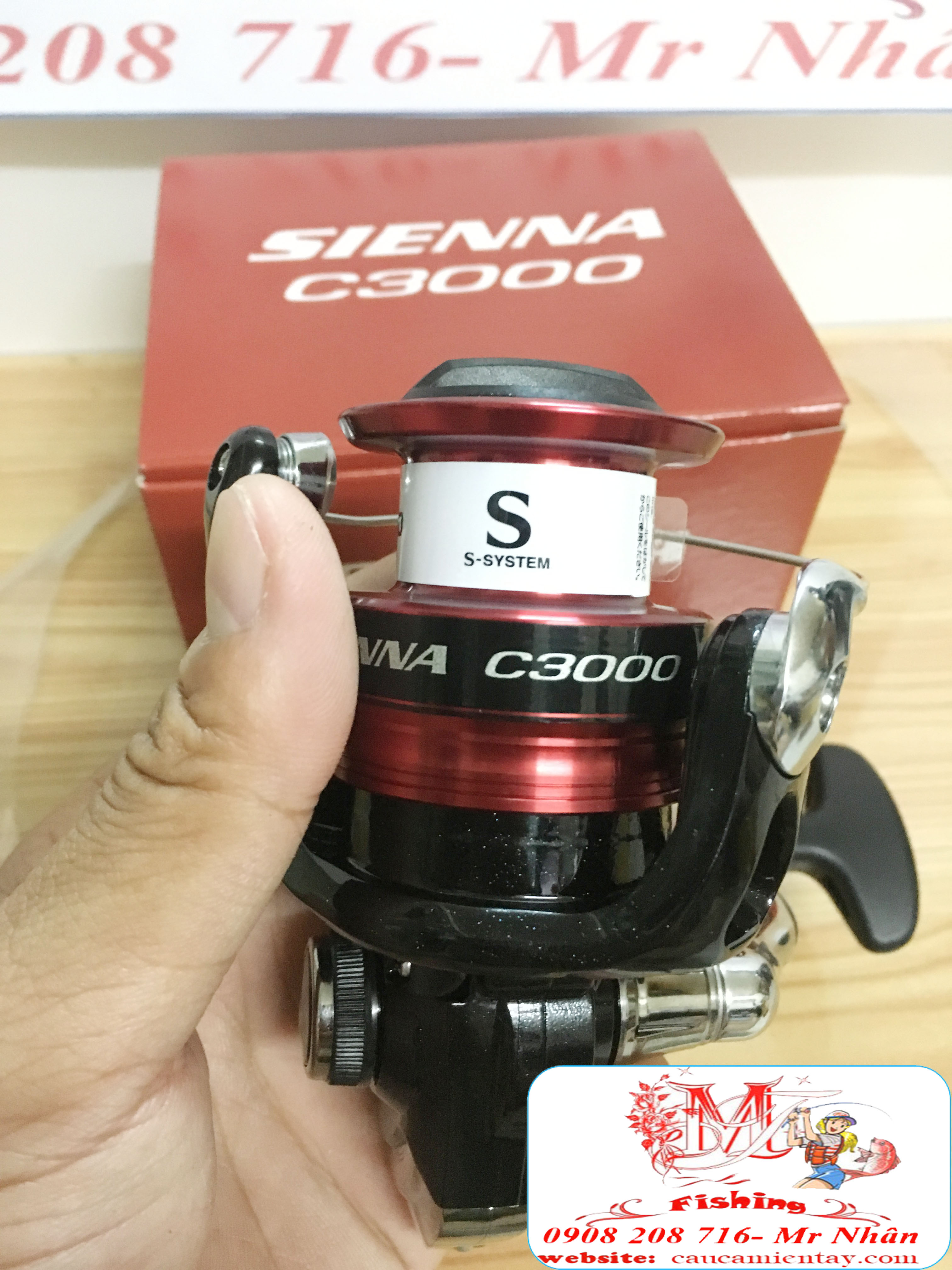 Máy Câu Đứng Shimano Sienna Năm 2019