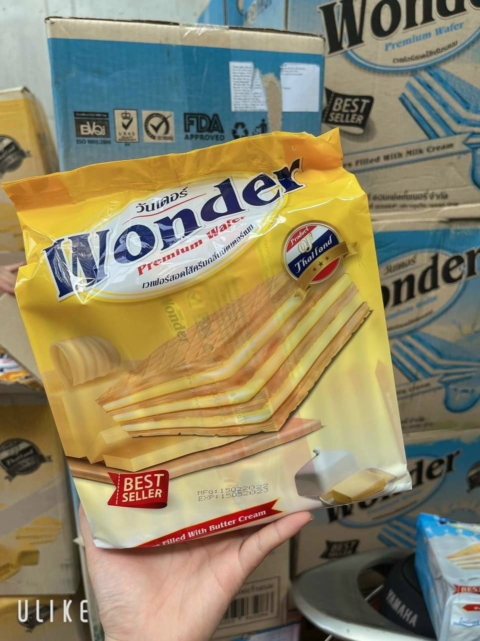 Bánh xốp Wonder Thái Lan