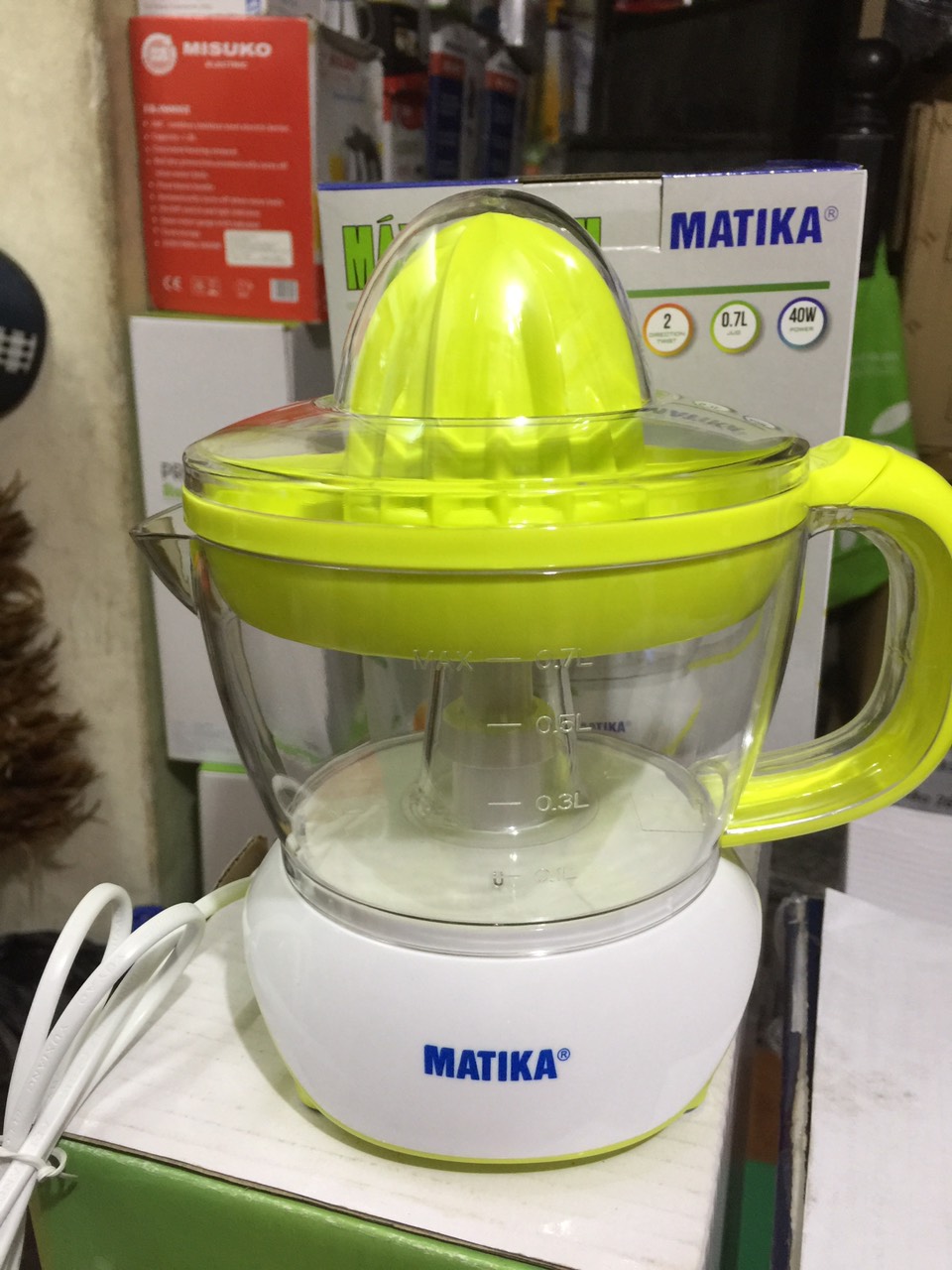 Máy vắt cam Matika MTK-3307