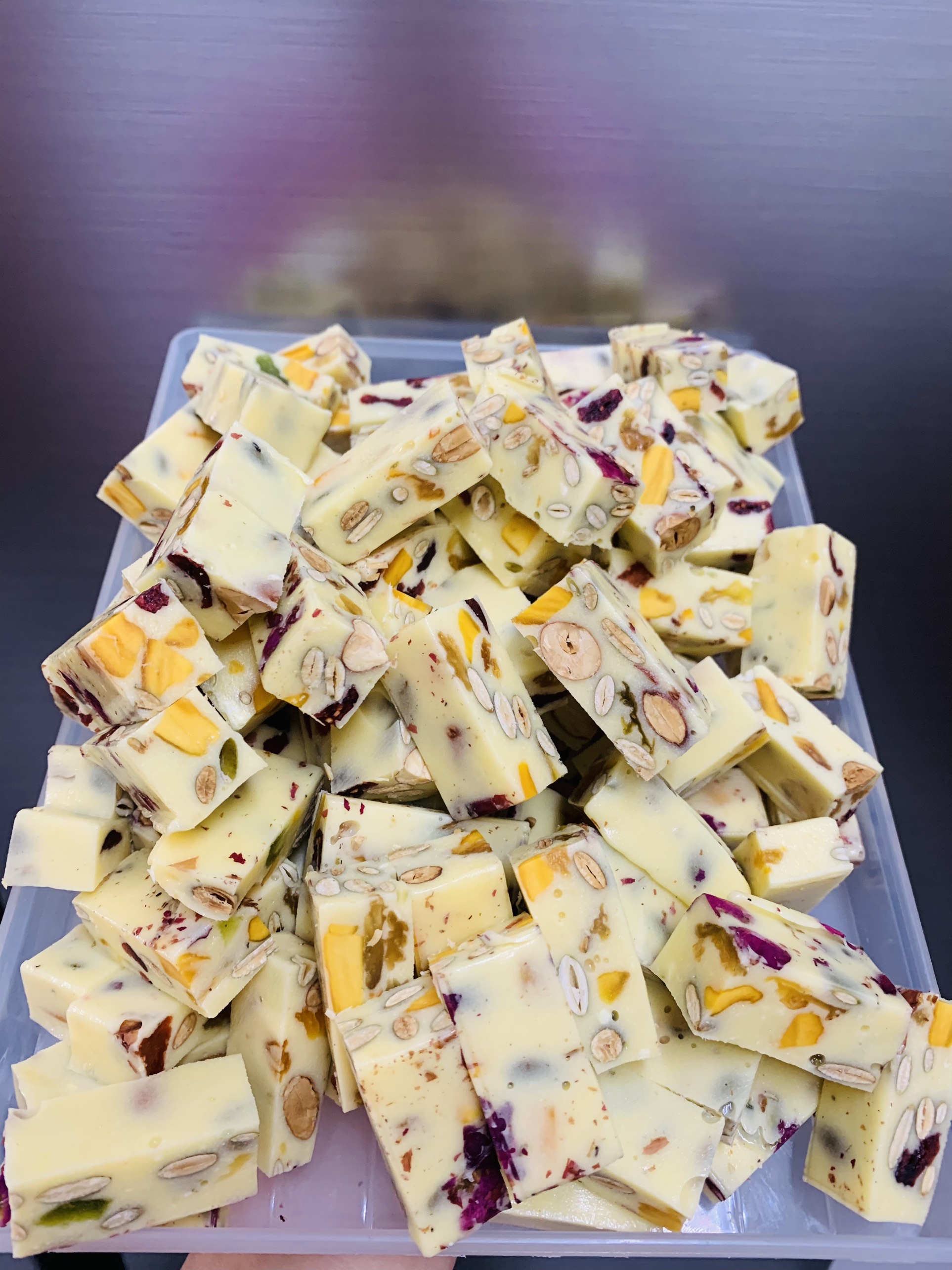 Set nguyên liệu tự làm kẹo Nougat( Kẹo Hạnh Phúc)