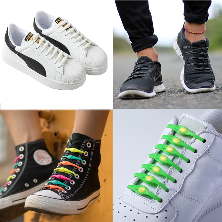 Dây giày Gado Store dây giày thể thao nam cao su Hilaces Silicon 100% bộ 14 dây