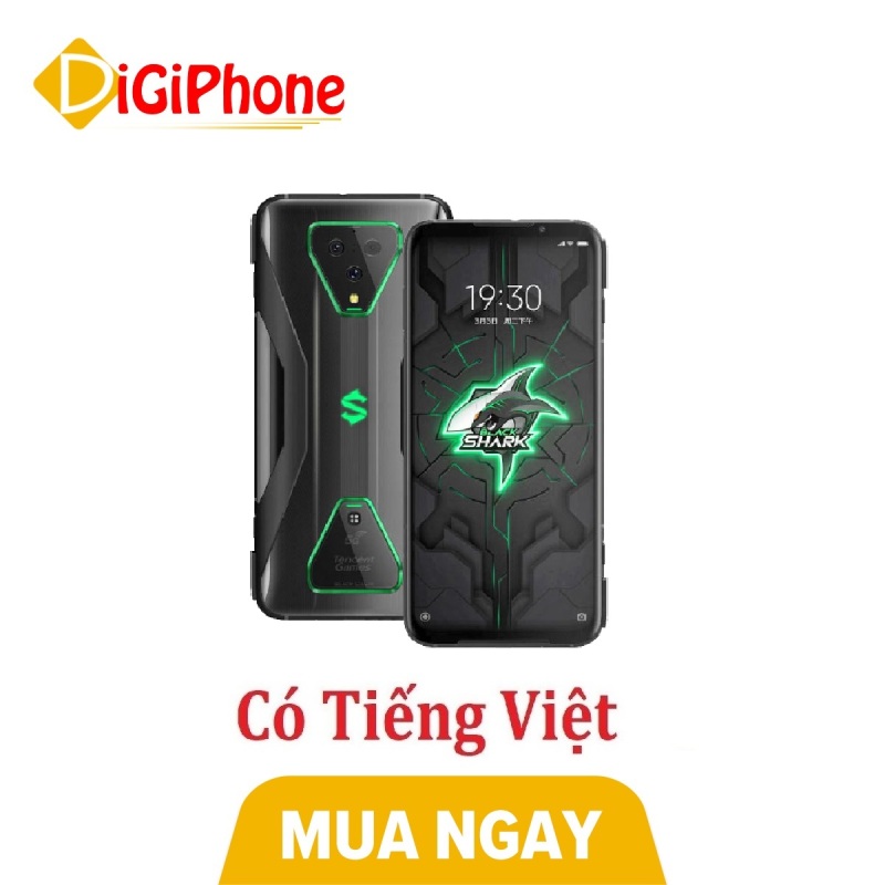 Smartphone Xiaomi Black Shark 3 8/128Gb Có tiếng Việt  - Hàng nhập khẩu