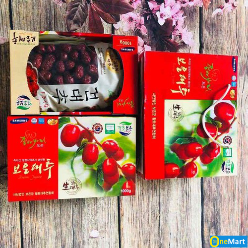 Táo đỏ khô Hàn Quốc 1kg