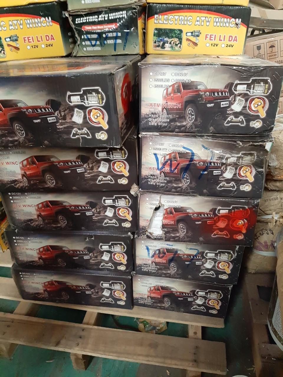 Tời Ắc Quy- Cứu Hộ Ô Tô 3000lbs (1300KG)