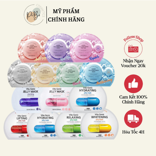 Mặt Nạ Banobagi Dưỡng Da Hàn Quốc (1 miếng)