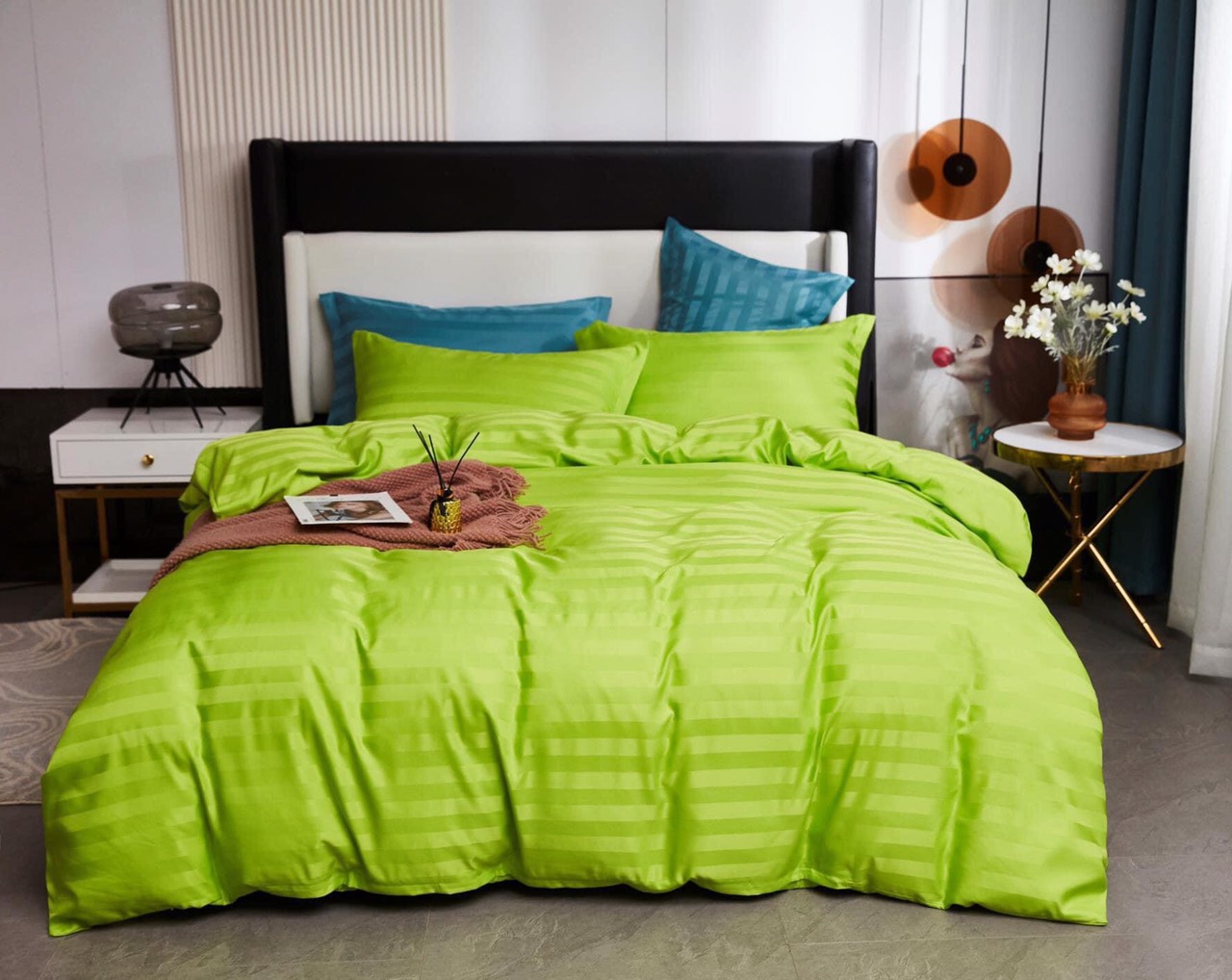 [ Mền lẻ ] CHĂN/MỀN COTTON SỌC 3F [2M2 x2M]