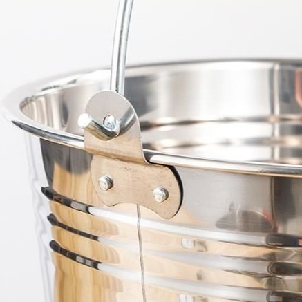 Xô inox đựng đá đựng nước có quai xách