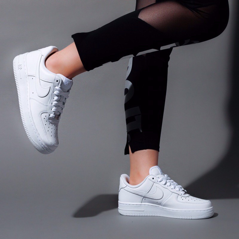 Giày Thể Thao Sneaker Nam Nữ Trắng AF1 Full Box Đủ Size