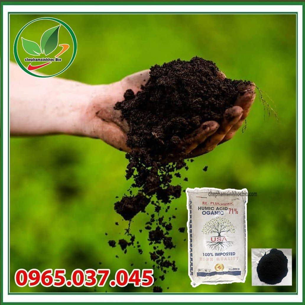 Phân bón Kali Humate dạng bột. Bao 20kg