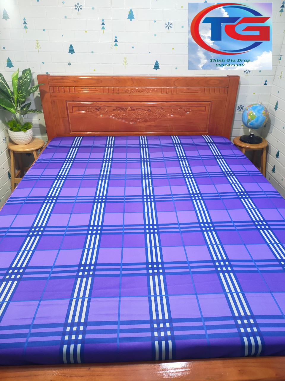 Drap lẻ thun Việt Nam( giao ngẫu nhiên màu gần giống mẫu)