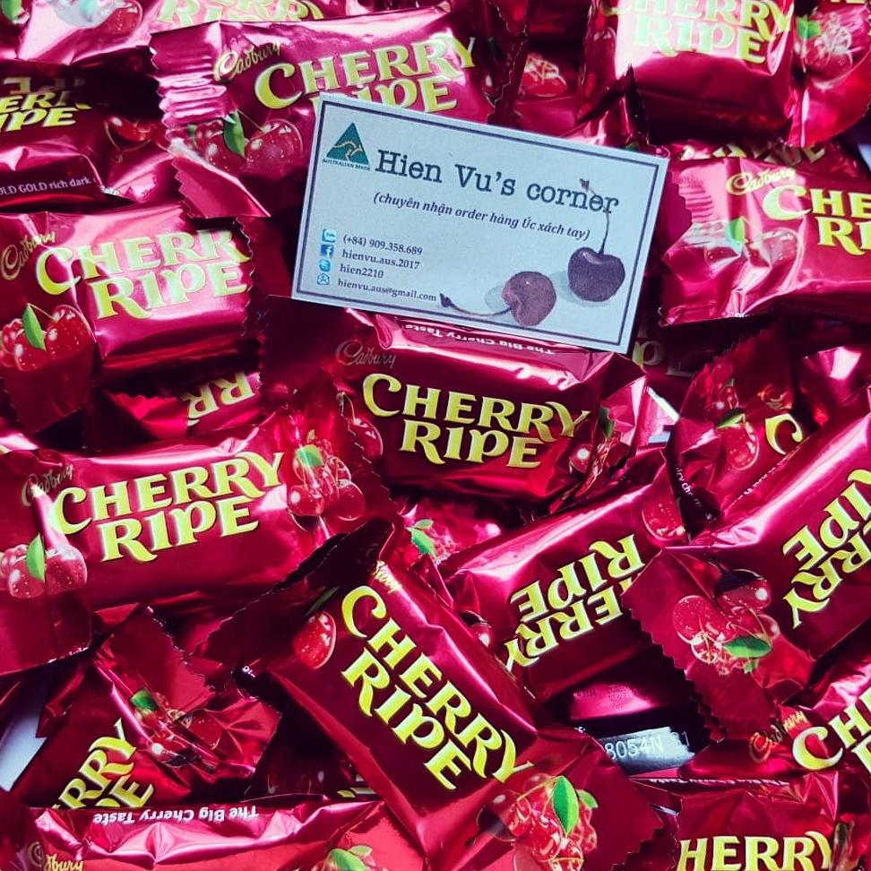 [HCM]Kẹo sôcôla Cherry Ripe - chocolate Cadbury - 100gc