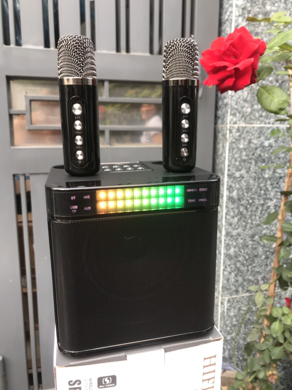 Loa Bluetooth Karaoke Su-Yord YS223