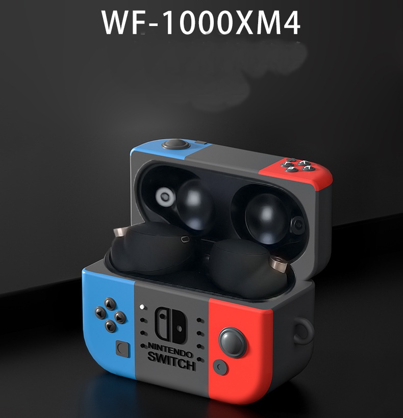 [HCM]Ốp bao case silicon Sony WF-1000xm4 hình máy game switch