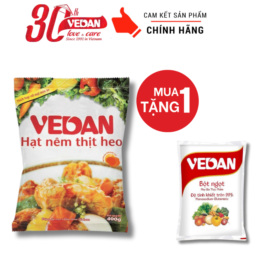[Mua 1 Tặng 1] Hạt Nêm Thịt Heo VEDAN – Ngon Đậm Đà, Tiết Kiệm