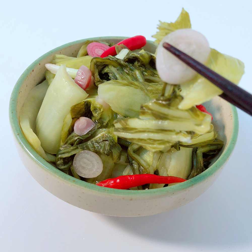 Cải Chua Muối 3Sach Kitchen - Hộp 300Gr