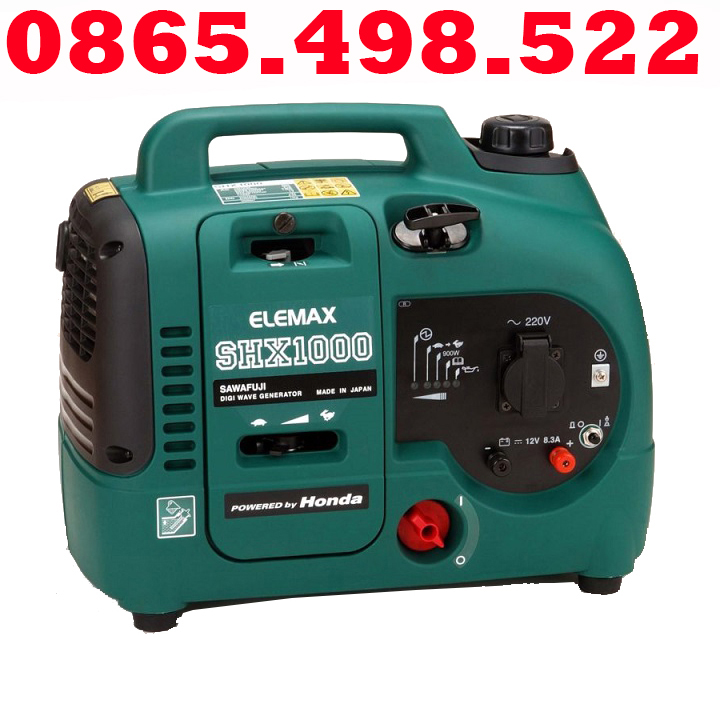 Máy Phát Điện Chạy Xăng 1KVA Elemax SHX1000