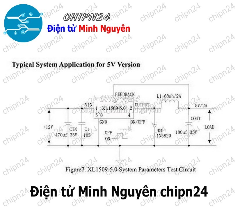 [2 con] (ST) IC Dán XL1509-5V SOP-8 Hàng Tốt (SMD) (XL1509 1509 5V) - HH004170