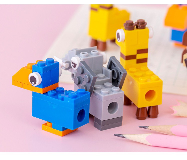 Gọt Bút Chì Lắp Ghép Lego Nhà Cam