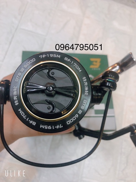 Máy câu cá bạo lực GTS 6000 lll  (cam kết bảo hành đổi trả trong 2 tuần đầu)
