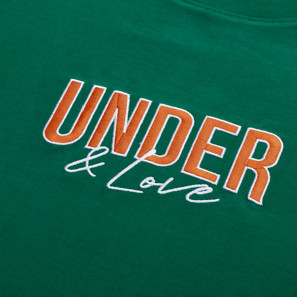 Áo thun UNDER & Love Tee (Green) - UTS011A