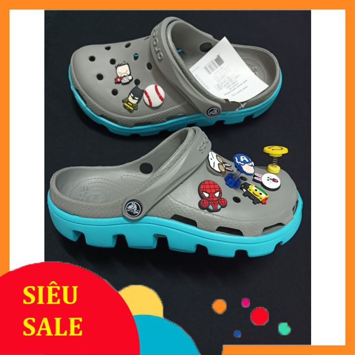 [Tặng 12 stick] Dép Sục Cross Răng Cưa dành cho Nam Nữ